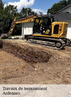 Travaux de terrassement 08 Ardennes  TL Terrasement