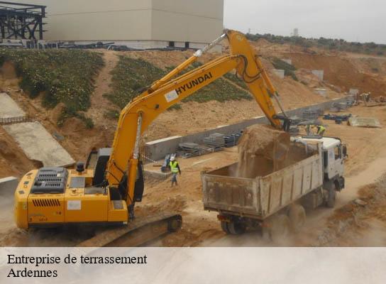 Entreprise de terrassement 08 Ardennes  TL Terrasement