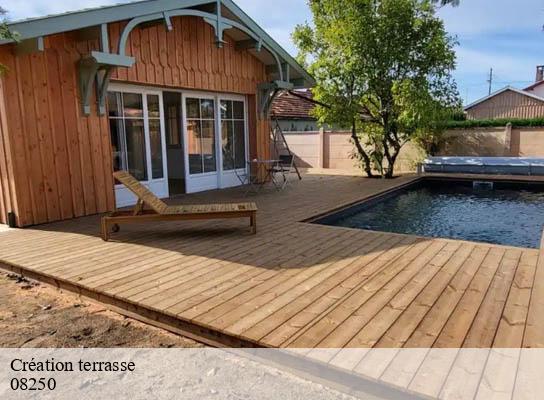 Création terrasse   montcheutin-08250 TL Terrasement 