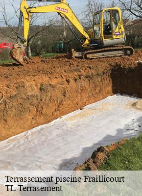 Terrassement piscine  fraillicourt-08220 TL Terrasement