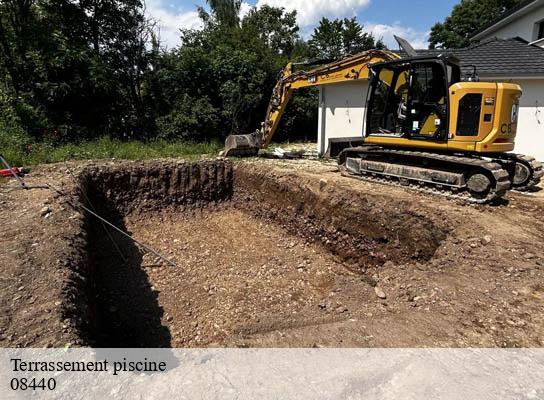 Terrassement piscine  ville-sur-lumes-08440 TL Terrasement 