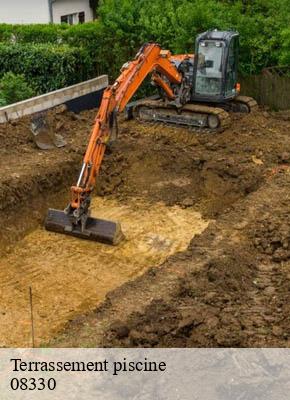 Terrassement piscine  vrigne-aux-bois-08330 TL Terrasement 