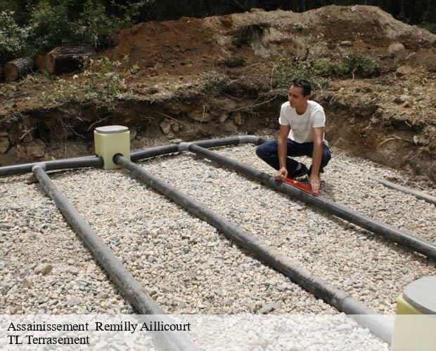 Assainissement   remilly-aillicourt-08450 TL Terrasement 