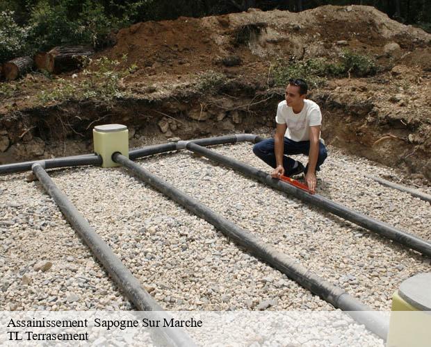 Assainissement   sapogne-sur-marche-08370 TL Terrasement 