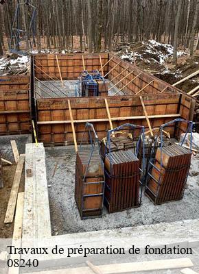 Travaux de préparation de fondation  belval-bois-des-dames-08240 TL Terrasement 