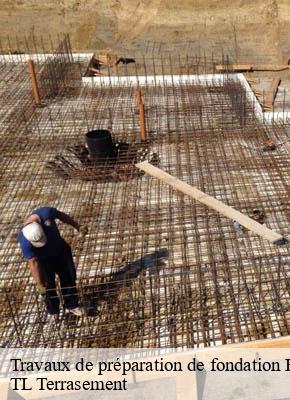 Travaux de préparation de fondation hagnicourt-08430 TL Terrasement