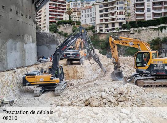 Evacuation de déblais  euilly-et-lombut-08210 TL Terrasement 