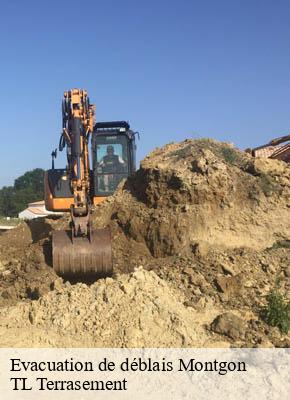 Evacuation de déblais  montgon-08390 TL Terrasement 