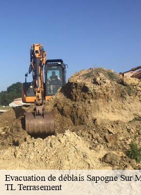 Evacuation de déblais sapogne-sur-marche-08370 TL Terrasement