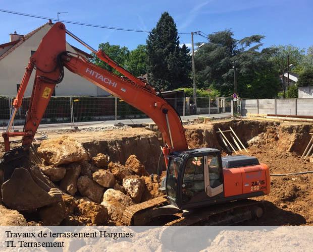 Travaux de terrassement  hargnies-08170 TL Terrasement 